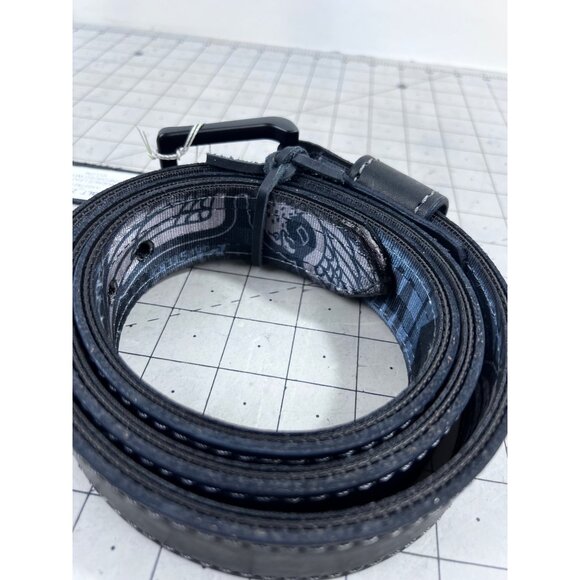 Independence Leather Gun Belt Scuba Nylon Black Leather “We the People”  Sz. 40 - Picture 4 of 7